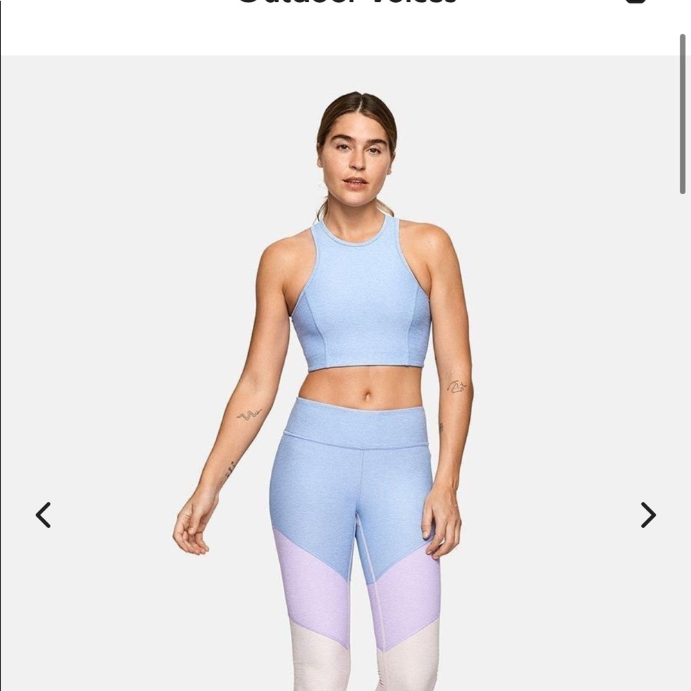 Outdoor Voices Athena crop top